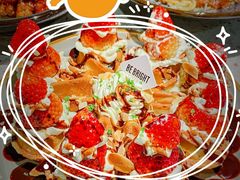 草莓忌廉华夫饼-BE BRIGHT KITCHEN(正佳广场店)
