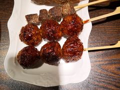 牛舌和鸡肉丸子-桂马·日本料理·海胆·海鲜饭·酒场(民主广场店)