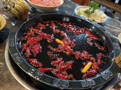-渝大狮毛肚老火锅(遂宁万达店)