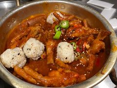 辣烤鸡爪-富乐满韩国正宗炸鸡韩国料理(虹泉路店)