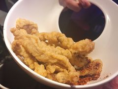 手工现炸酥肉-热火朝天鲜切牛肉火锅(南强街巷店)