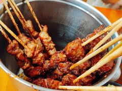 招牌烤羊肉串-炒豆合作社(东四总店)