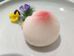 杏仁蟠桃豆腐-味+新京宴·烤鸭·北京菜(创意谷店)