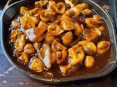 黑椒浓汁焖口蘑-Local泰莲庭(虹鳟鱼店)