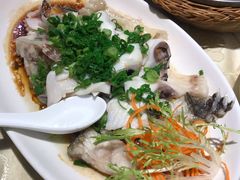 葱油淋罗非鱼-原汁原味农家菜·经典粤菜(江燕南路店)