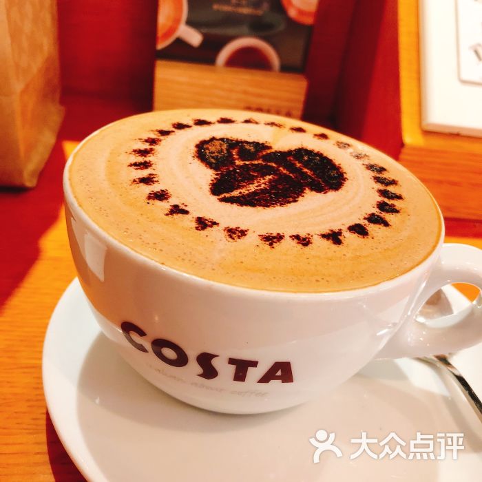 costa coffee(大商店)摩卡醇艺白图片 - 第8张