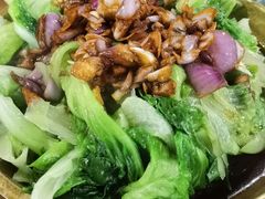 红葱头淋生菜-桃姐农庄老字号(从化温泉店)