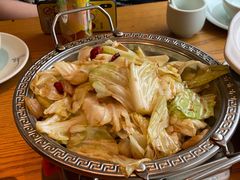 大盆有机花菜-深巷家味馆.湖北头牌红烧鱼头拌饭(黄陂店)