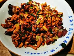 土萝卜干炒土腊肉-吃饭皇帝大(合生汇店)