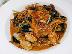 花蚬子炖茄子-品味居·首店·大连鲜活海鲜大连菜(东港店)