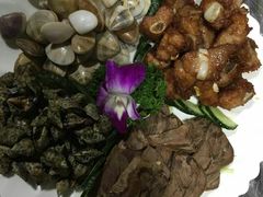 四色拼盘-原龙海鲜大排档(美食地标店)