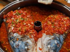 汽锅蒸鱼头-湖南文氏湘菜馆(顺河高架路店)