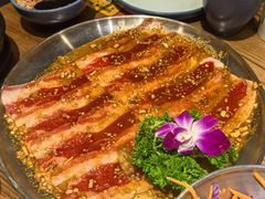 -明洞阿姨·韩式酱蟹烤肉·创意料理(三元桥店)