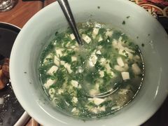 荠菜肉丝豆腐羹-上海人家花樣年华(中山公园店)