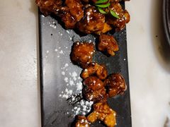 雪花糖醋里脊-绿茶餐厅(松江万达店)