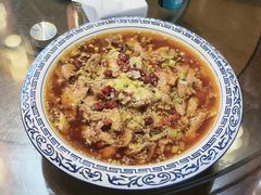 -东来菜馆•手抓海鲜家常菜•海鲜锅贴(鸽子窝店)
