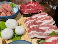 -明洞阿姨·韩式酱蟹烤肉·创意料理(三元桥店)