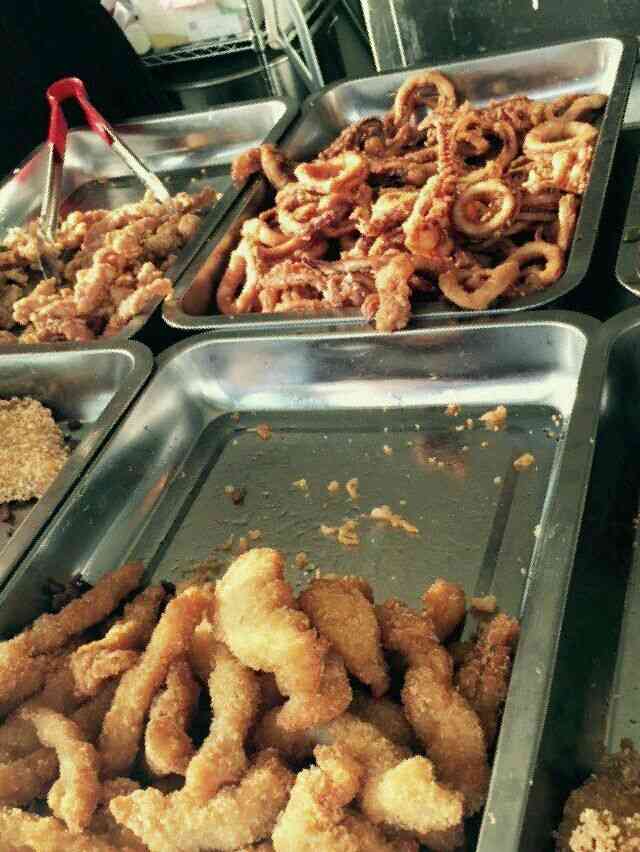 康都炸肉(花园路店)-"炸藕盒不错,炸肉因为有点凉,比较一般了.