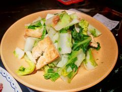 小白菜煎豆腐-廖川菜(太阳宫店)