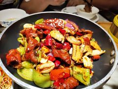 干锅肥肠-小菜园新徽菜(常州金坛吾悦店)