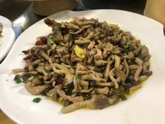 野菌肉丝-漫山居私汤民宿全竹宴