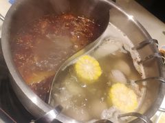鲜鸳鸯牛杂锅底-潮牛海记•潮汕牛肉火锅•醉鸡煲•粿条汤(通北路店)