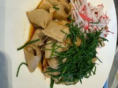 沙葱油泼莜面-紫泥369粗粮季(鼓楼店)