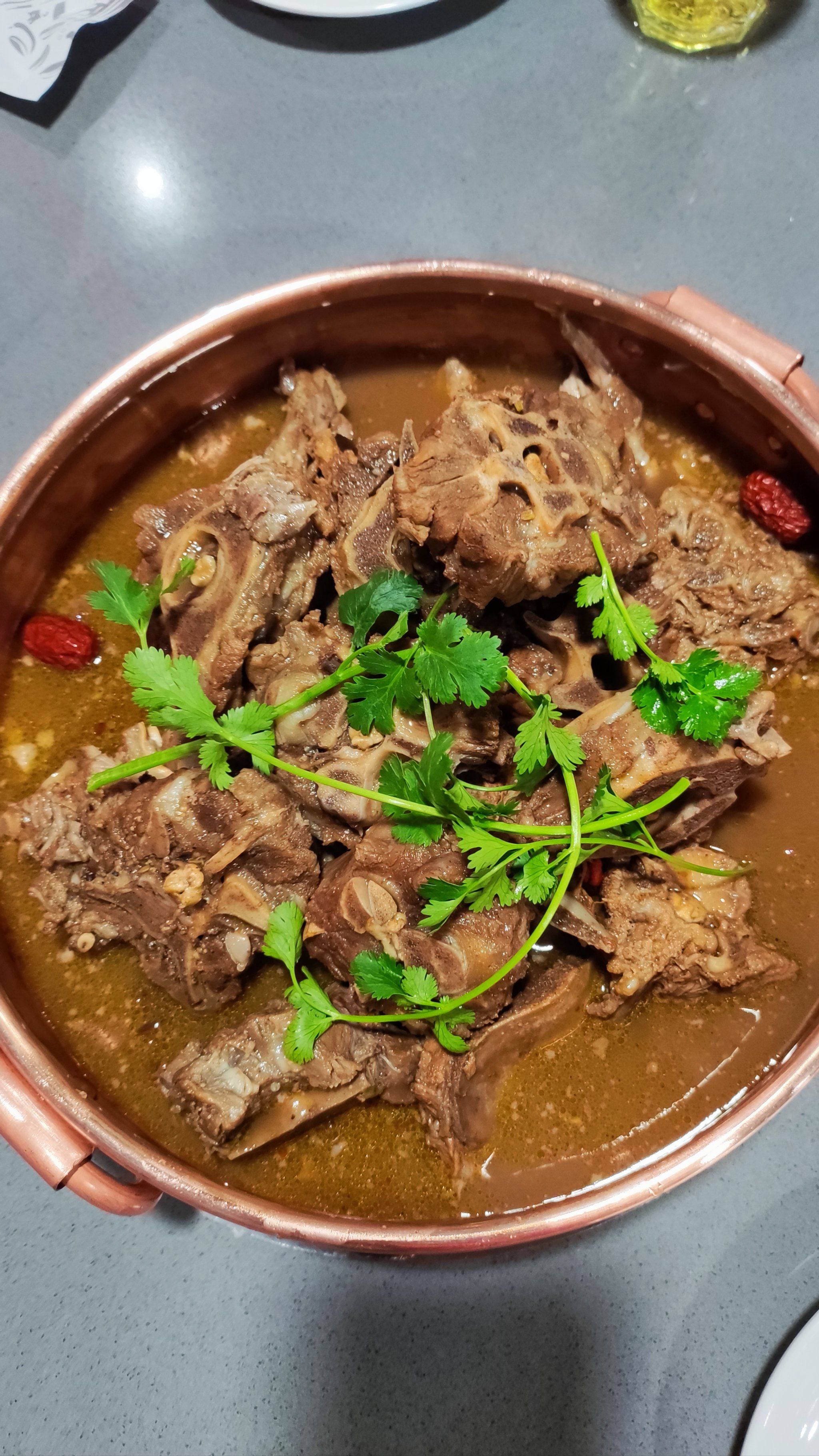 自助羊蝎子火锅