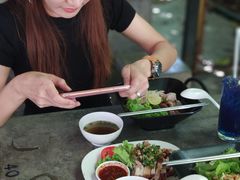 -蝶豆花蓝面条