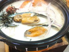 明太子奶油海鲜天使面-三禾寿司(南城印象汇店)