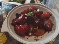-东来菜馆•手抓海鲜家常菜•海鲜锅贴(鸽子窝店)