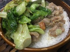 蒜香排骨饭-祥胜美食