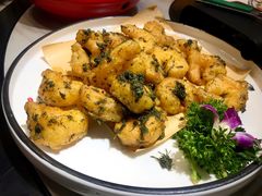 韭花酱焗脆虾仁-来哥菜馆·大厨烹小鲜