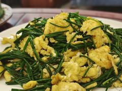 沙葱炒鸡蛋-罕山奶茶馆(和平路店)