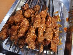 羊肉串-夏都地标马一刀烤肉美食城