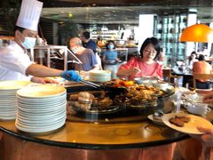 自助取餐区-广州富力君悦大酒店·凯菲厅