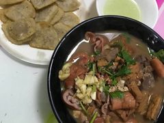 -老红桥炸灌肠牛肚锅烧烤(定福庄店)