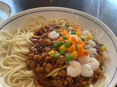 虾仁炸酱面-奎元馆.百年奎元.非遗传承(西湖边的解放路店)