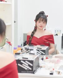 -桃子造型婚纱礼服(凤起广场店)