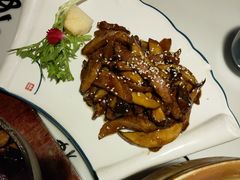 杏鲍菇牛柳-老外婆(爱琴海店)