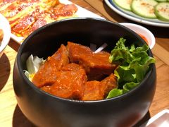 黑椒牛肉粒-么肆烤肉(汉街形象店)