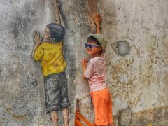 -槟城街头艺术街区