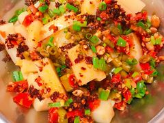 凉拌米豆腐-西江老字号徽记毛豆腐