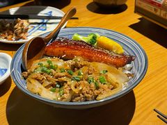 牛肉鳗蒲烧双拼饭-渔寿司·日本料理(艾尚天地店)