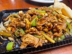 铁板羊肉-盛京富丽园老菜馆·东北菜(和平南大街店)