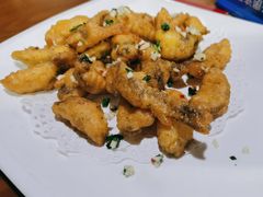 椒盐水电鱼-天然居·漳港海鲜·海景餐厅(南澳总店)