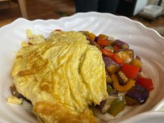 茄子肉丁鸡蛋拌面-文三里屯面馆(三里屯店)