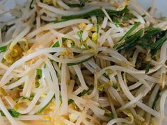 韭菜炒豆芽-望湖烤鱼