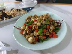 葱爆威海扇贝-威海渔村(静安旗舰店)