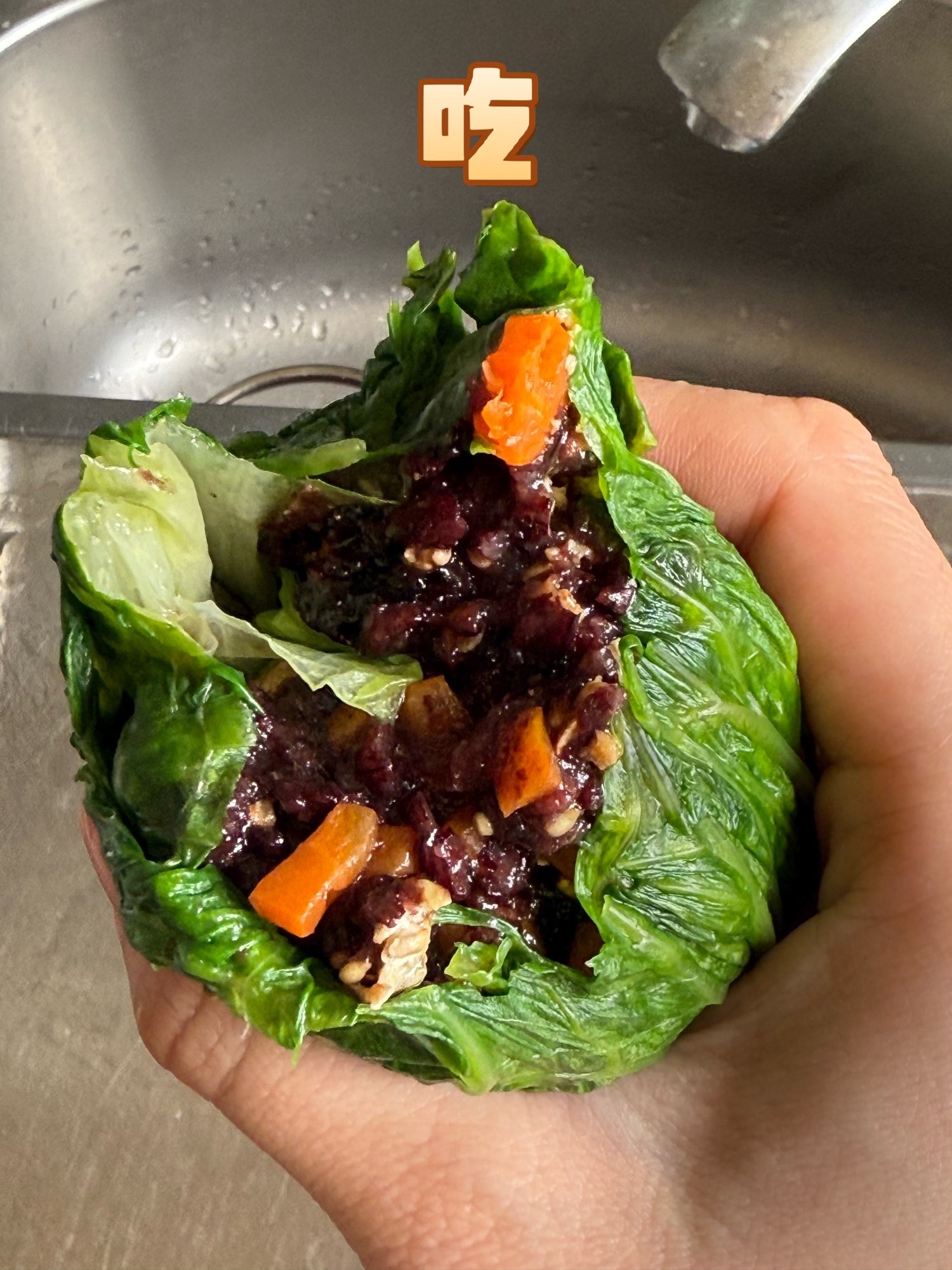 一口菜包饭,美味减脂两不误